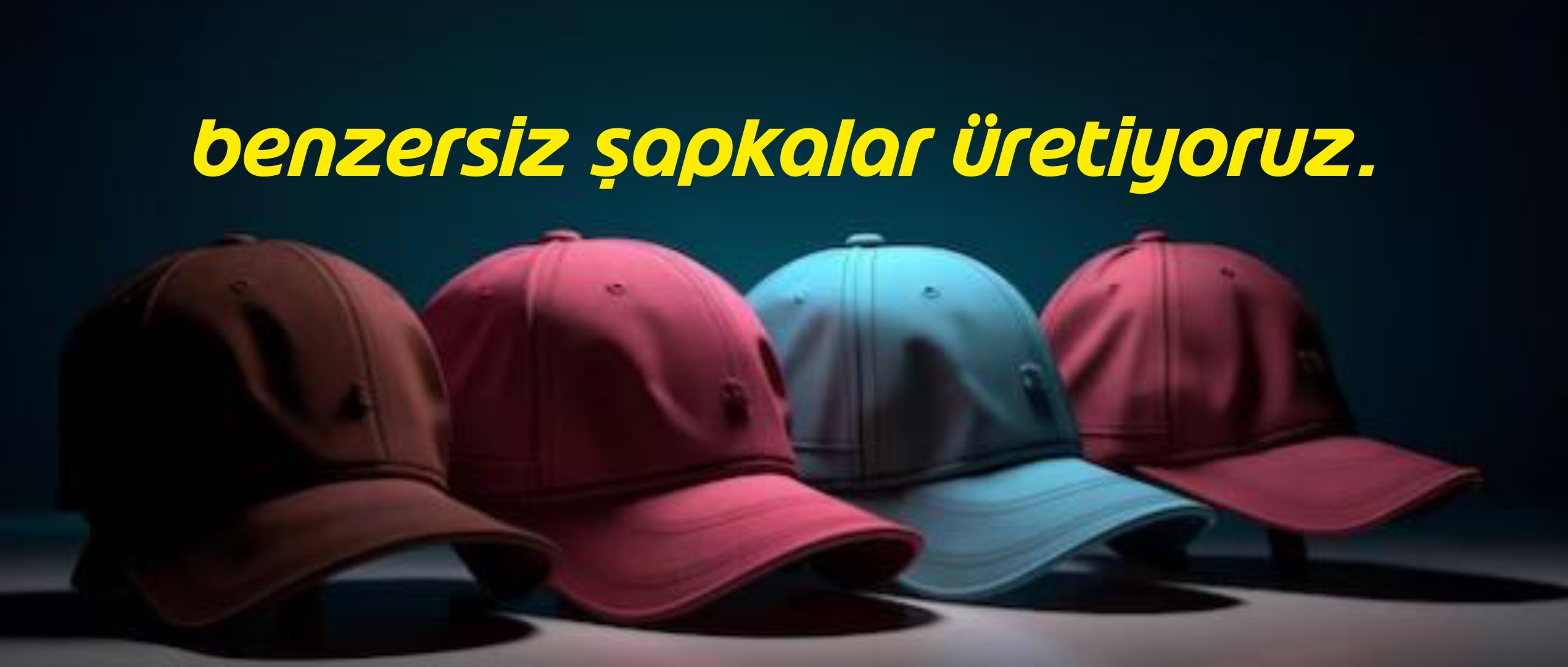 Benzersiz Şapkalar Üretiyoruz !